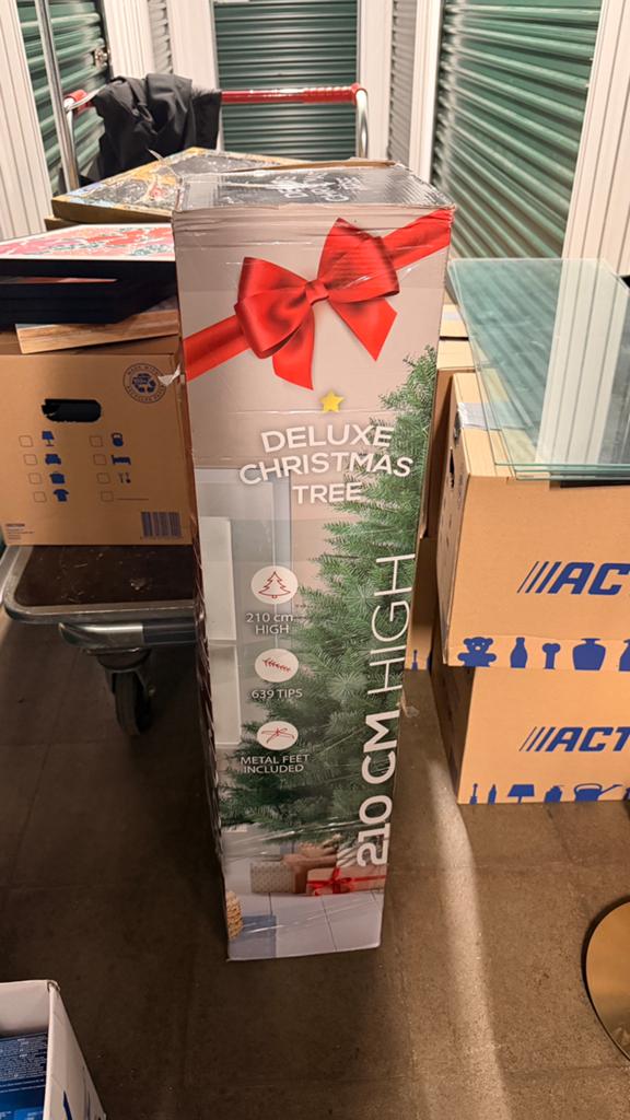 Kerstboom, Ophalen, Zo goed als nieuw