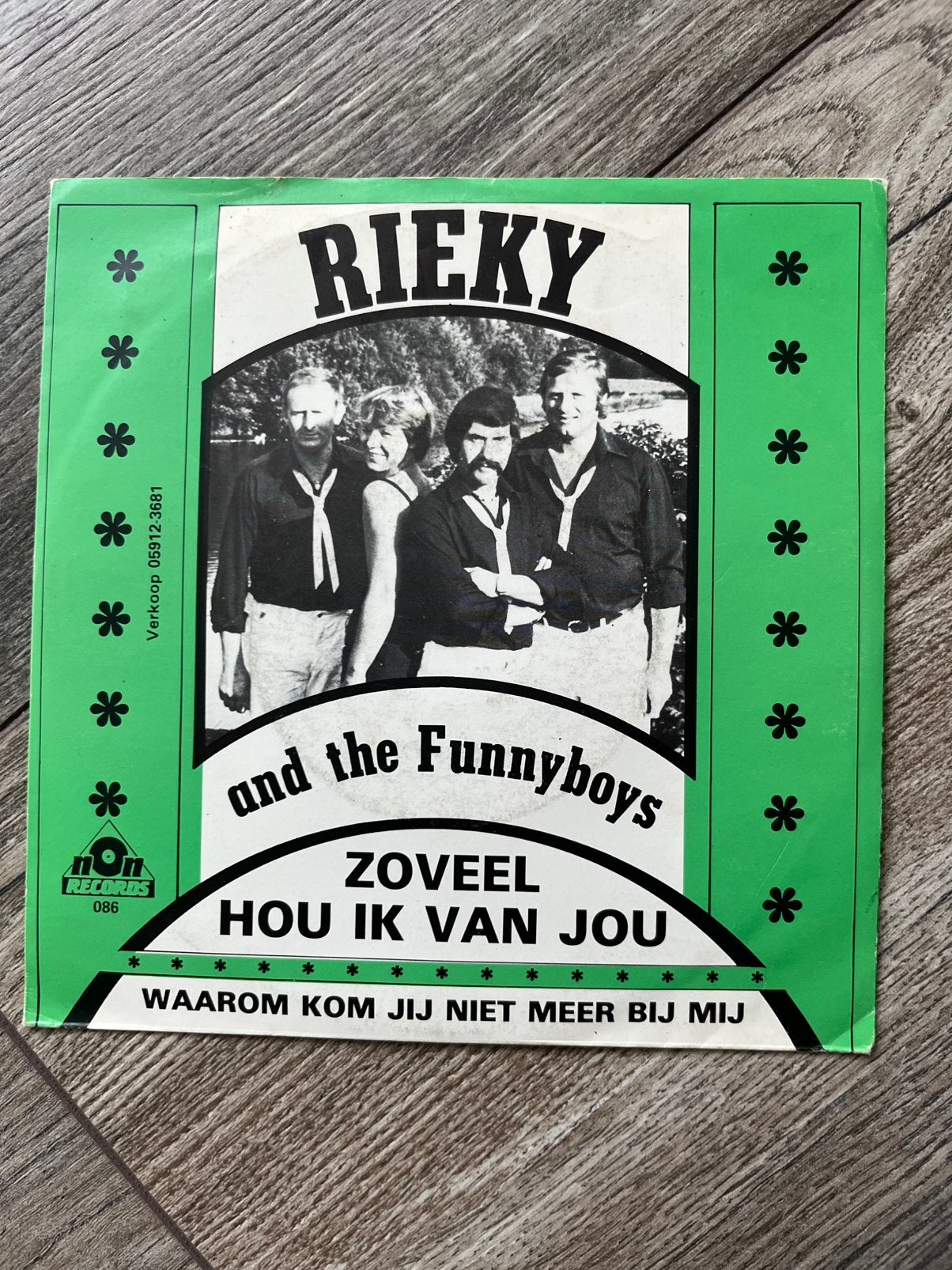 Rieky and the funnyboys - zoveel hou ik van jou, Ophalen of Verzenden, Zo goed als nieuw, Overige formaten, Levenslied of Smartlap