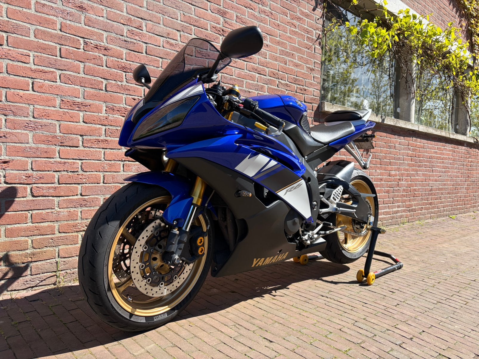 2008 Yamaha YZF-R6, 4 cilinders, Motorrijbewijs A, Super Sport, Particulier