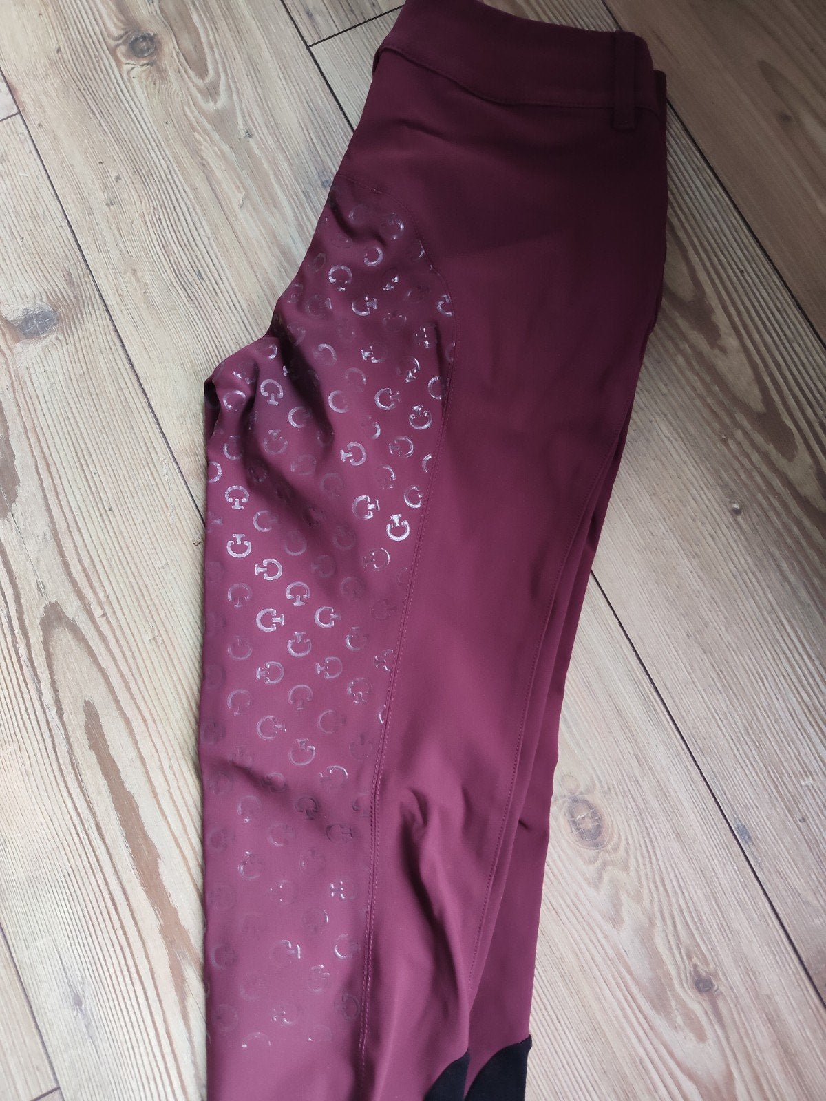 Bordeauxrode Cavalleria Toscana rijbroek met grip, maat 36 (, Dieren en Toebehoren, Ophalen of Verzenden, Gebruikt, Dressuur, Onderkleding