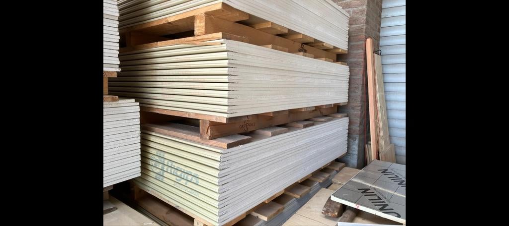 Nieuw: AK Gipsplaten 250x125 en 200x125cm, Doe-het-zelf en Verbouw, Platen en Panelen, Ophalen of Verzenden, Nieuw, Minder dan 20 mm