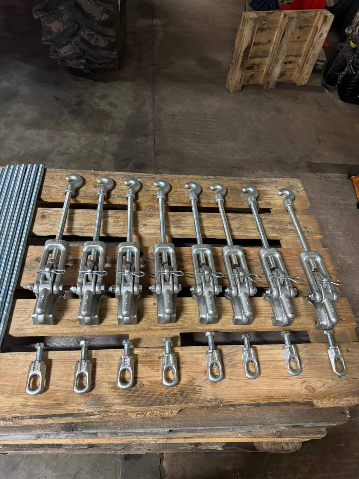 Nieuwe set gs haken 8 stuks, Zakelijke goederen, Agrarisch | Onderdelen | Banden, Velgen en Assen, Ophalen