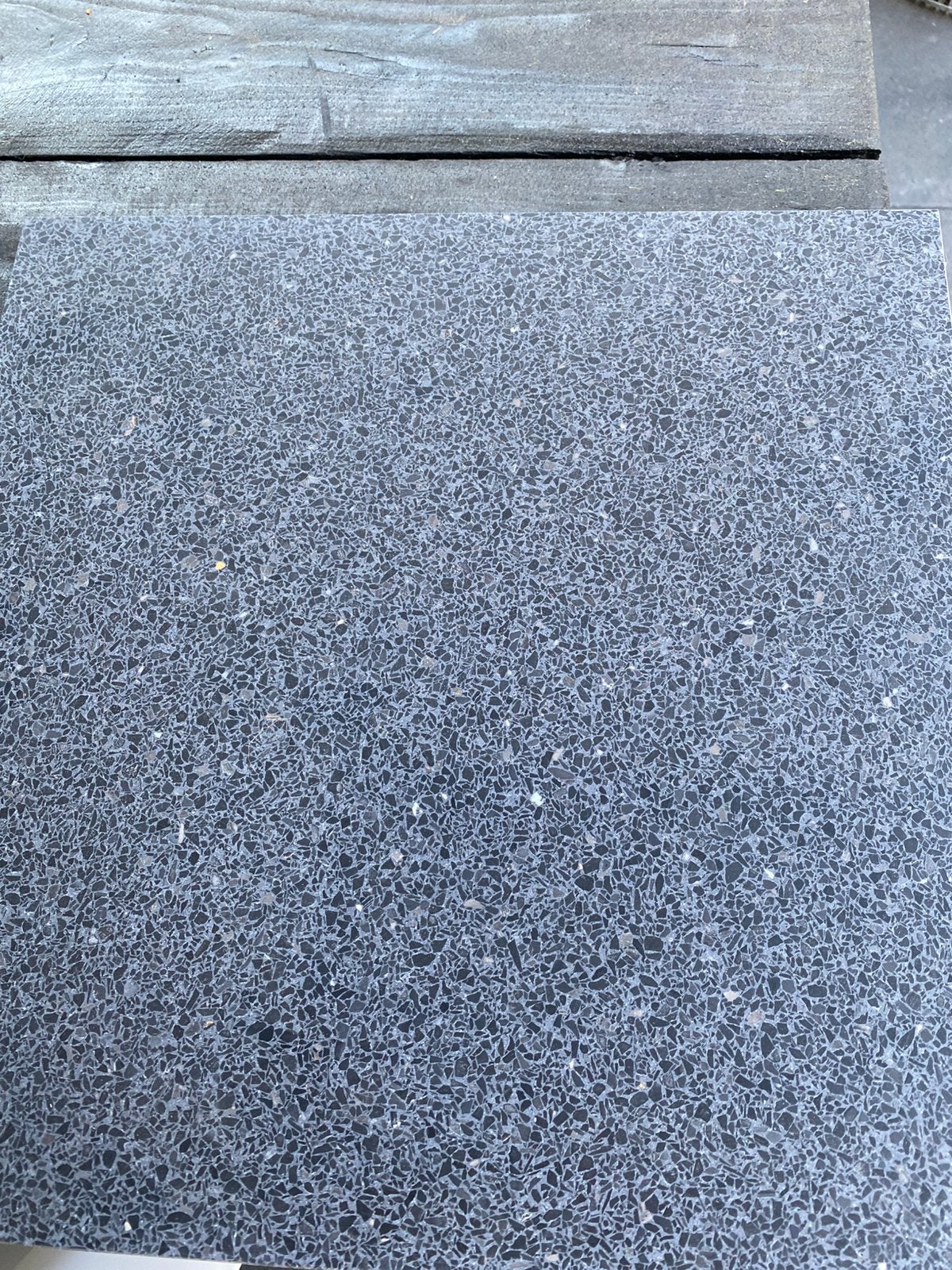 Granito zwarte tegels 40-40 cm, Ophalen, Keramiek, Zo goed als nieuw, Minder dan 5 m²