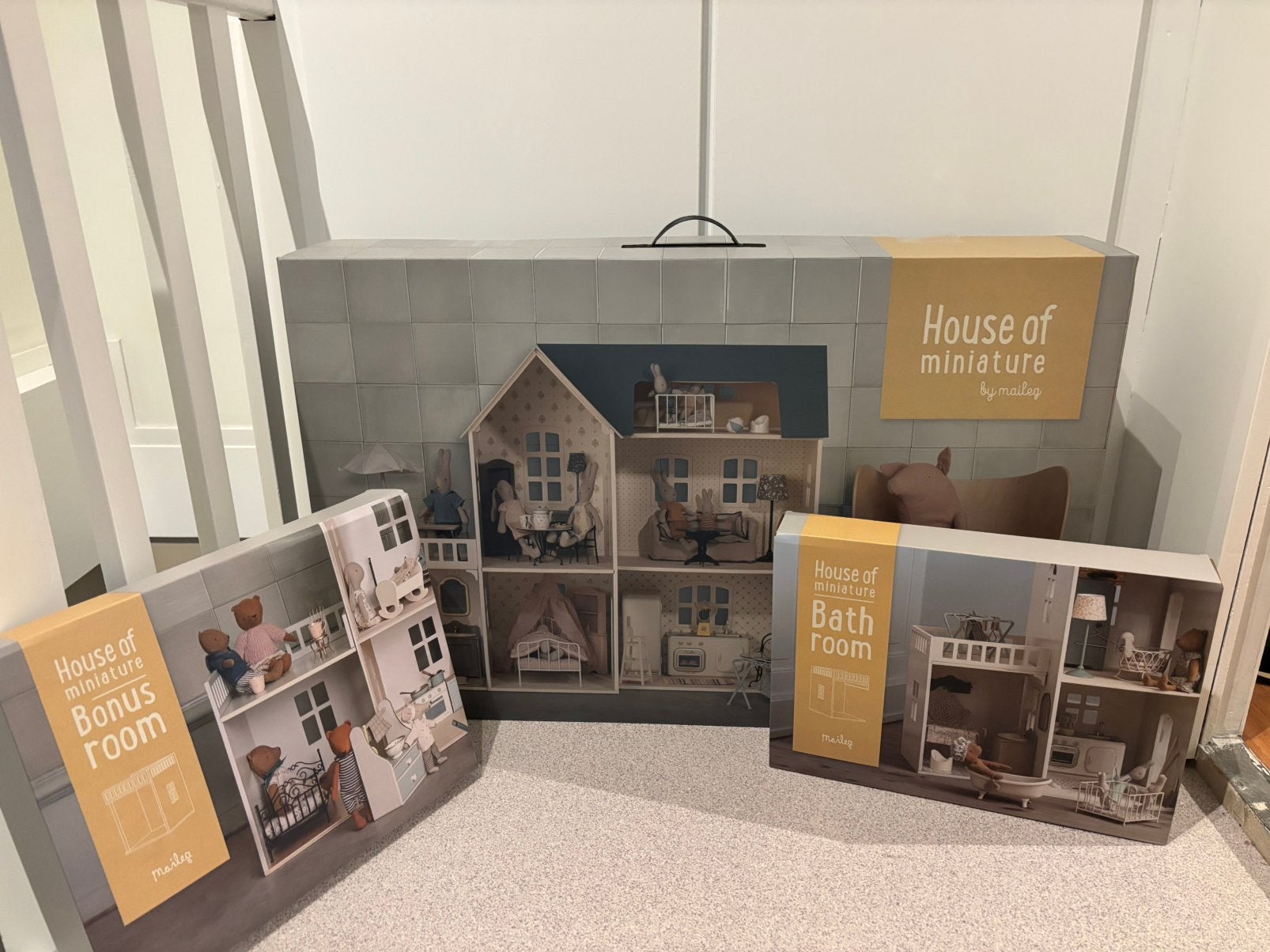 Maileg House of Miniature Poppenhuis met uitbreidingen, Kinderen en Baby's, Speelgoed | Poppenhuizen, Ophalen, Nieuw, Poppenhuis