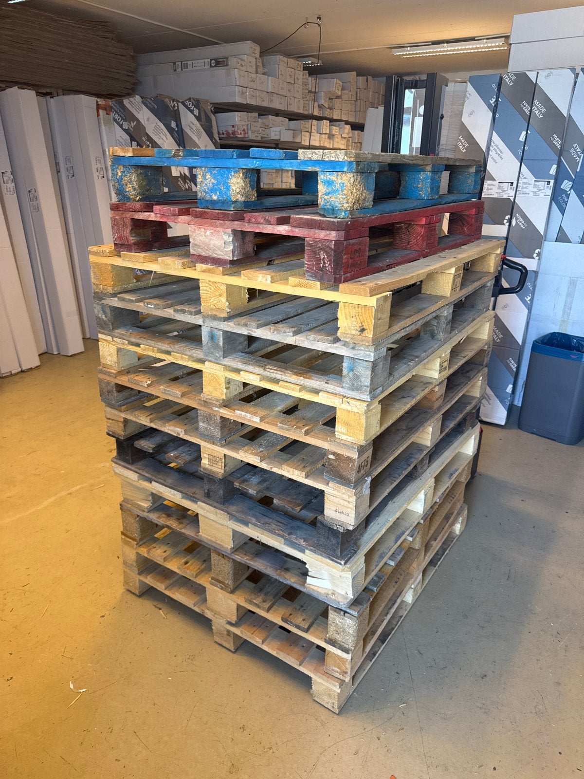 Gratis Pallets, Ophalen, Gebruikt, Pallet, Minder dan 200 cm