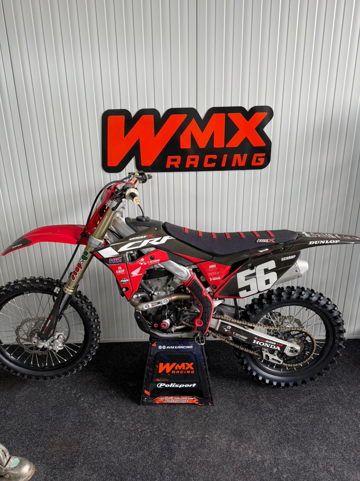Honda CRF 250cc 4-takt 2020 Crossmotor - Topstaat!, Ophalen, 6 versnellingen, Gebruikt, 250 cc