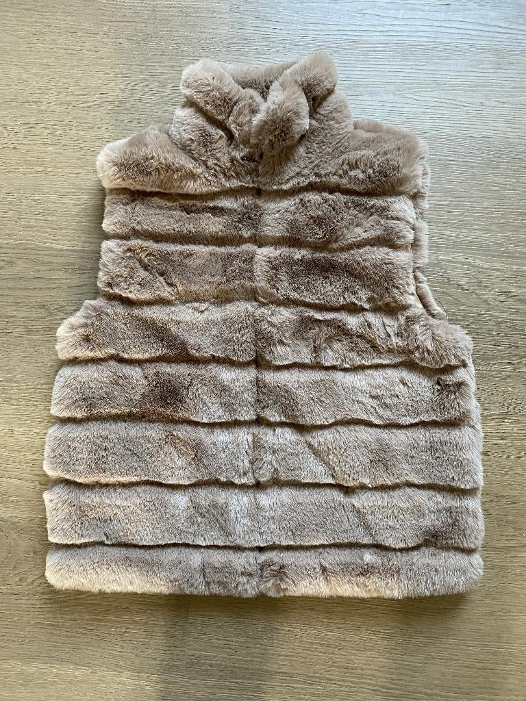 Bodywarmer bont mt 38 NIEUW, Ophalen of Verzenden, Nieuw, Maat 38/40 (M), Beige
