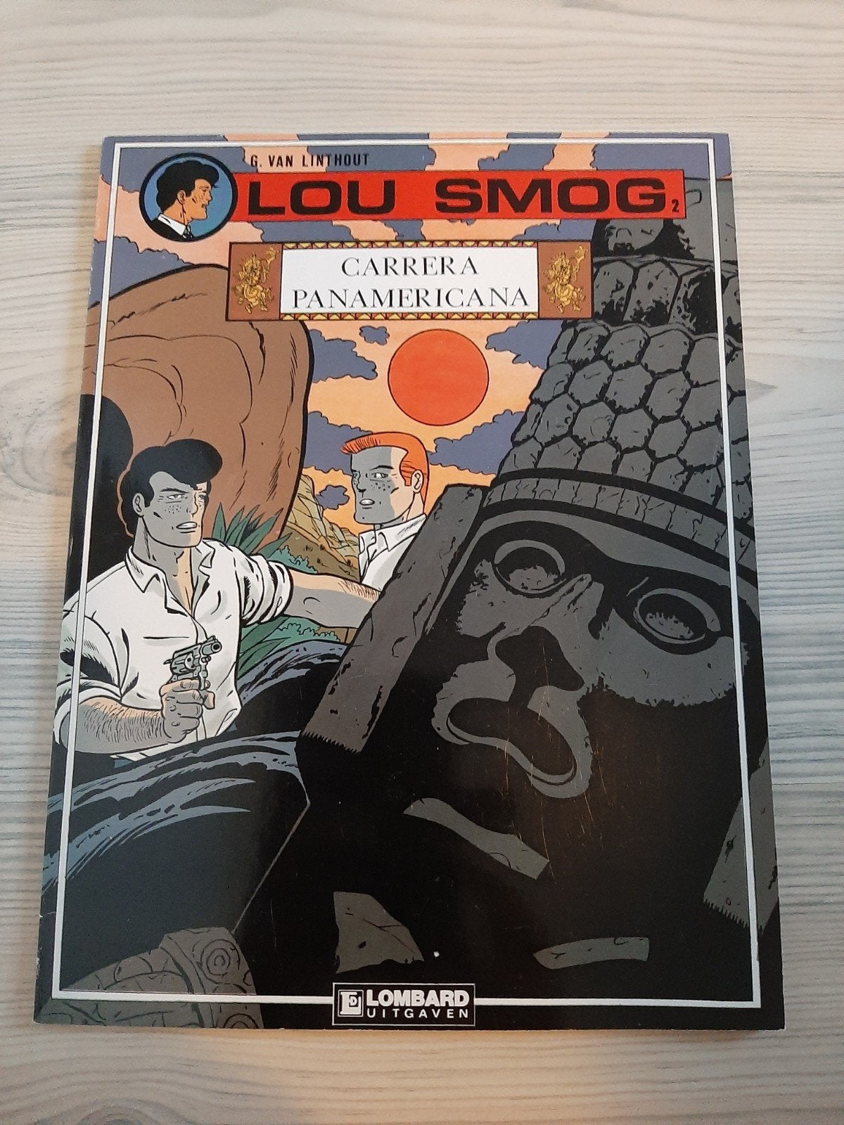Lou Smog 2: Carrera Panamericana - Stripboek, Ophalen of Verzenden