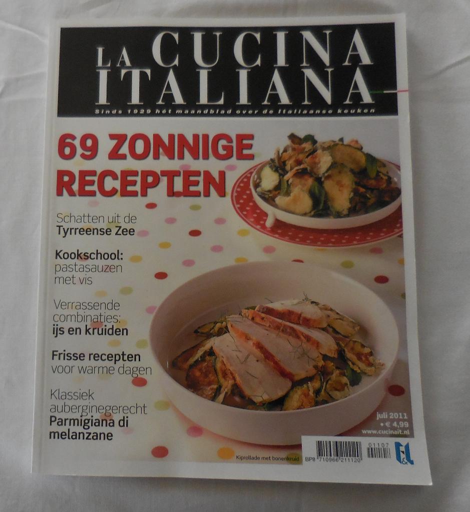 La Cucina Italiana Tijdschrift, Boeken, Ophalen, Zo goed als nieuw, Italië