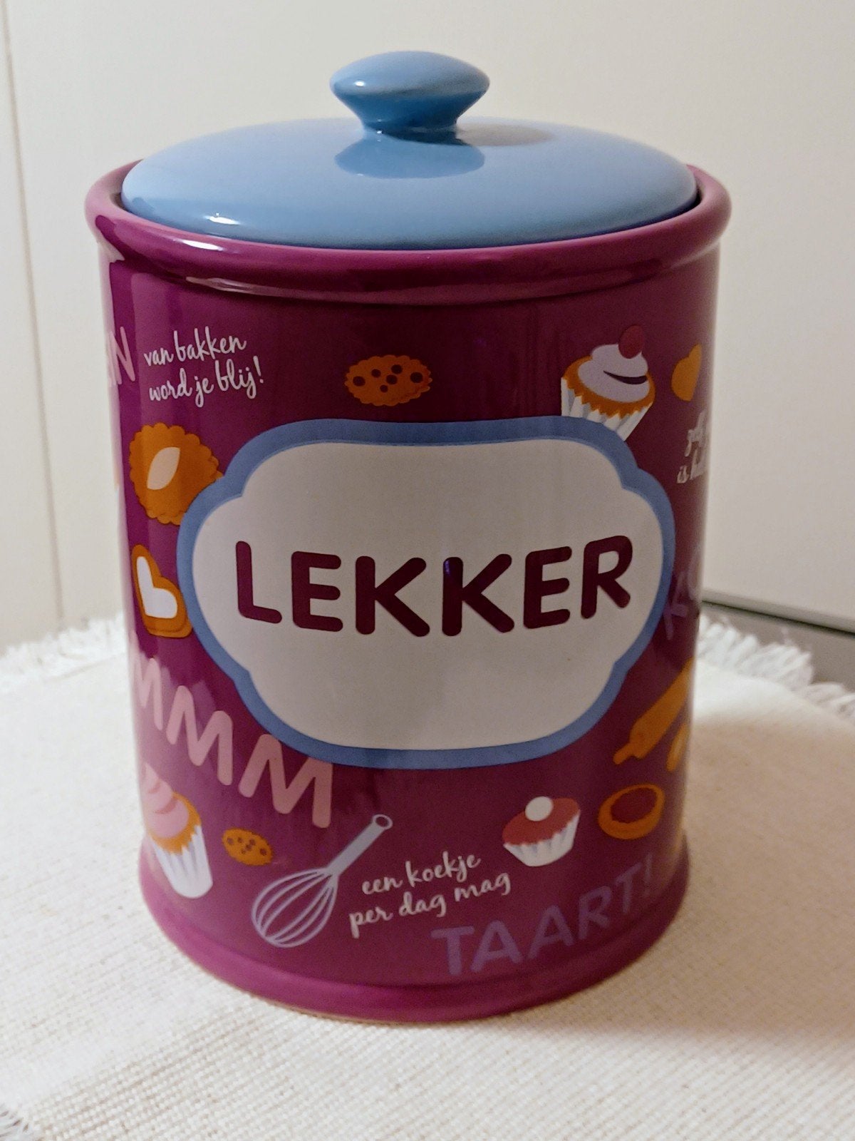 Aardewerk voorraadpot Nieuw ✴️, Ophalen of Verzenden, Zo goed als nieuw, Overige materialen, Pot, Bus of Blik