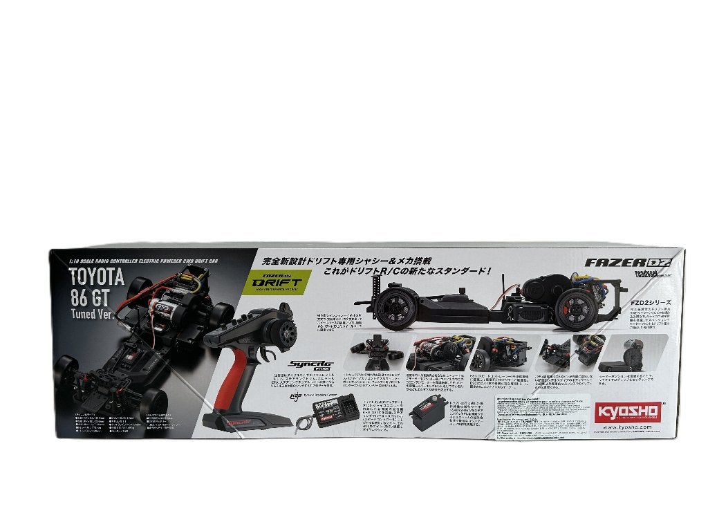 Kyosho Fazer D2 Toyota 86 GT Tuned Ver. Red 1:10 Drift Ready, Elektro, Verzenden, Nieuw, Schaal 1:10