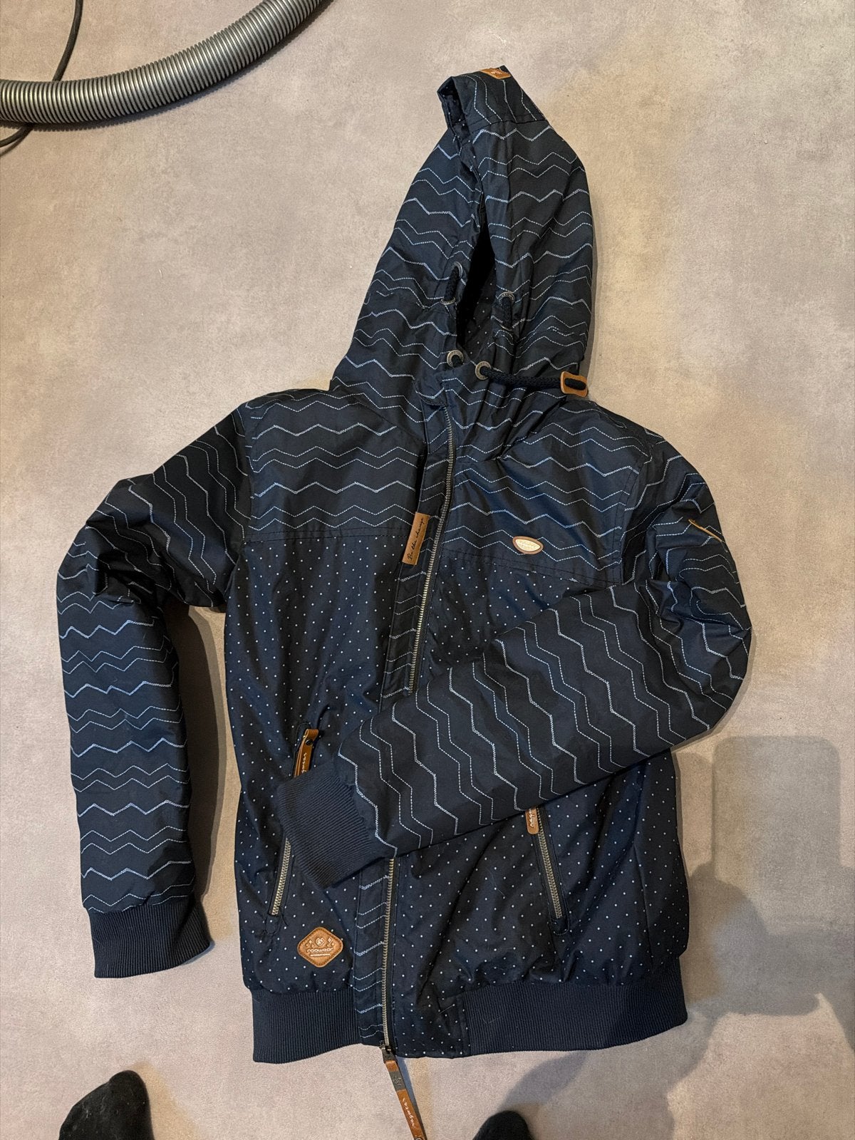 Ragwear damesjas, maat M, zo goed als nieuw, Ophalen of Verzenden, Zo goed als nieuw, Maat 38/40 (M), Blauw