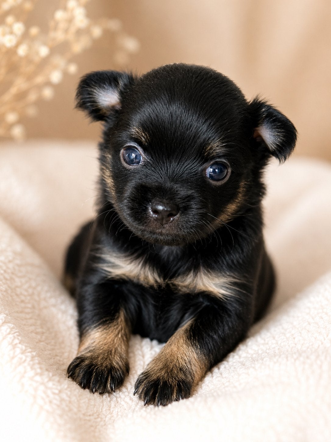 Geweldige Pomchi pups zoeken gouden mandje, Dieren en Toebehoren, Parvo, Overige rassen, 8 tot 15 weken, Meerdere