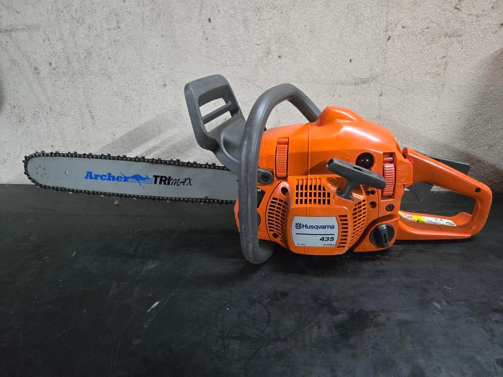 Husqvarna 435 kettingzaag | 45cm blad | Nette st. Nagekeken, Gebruikt, Husqvarna 435 X-Torq motorzaag, Overige soorten, Ophalen of Verzenden