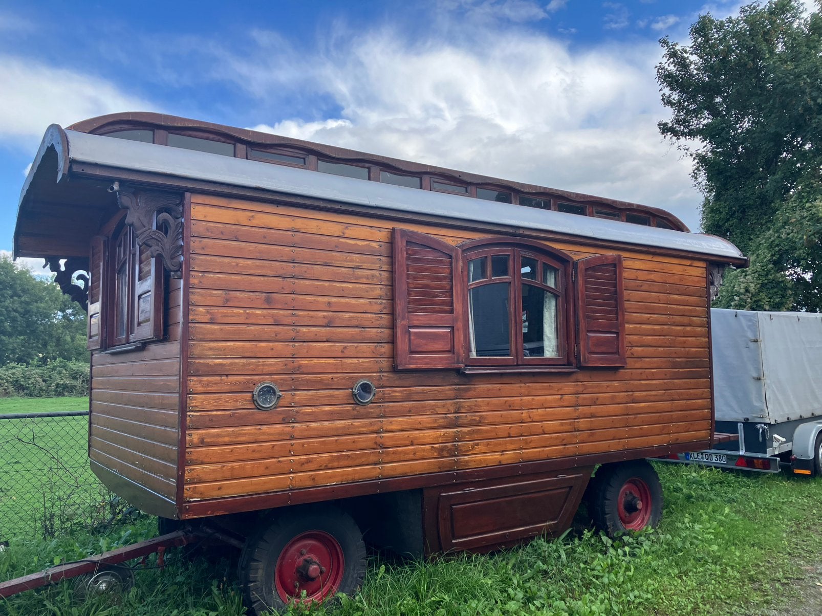 Originele woonwagen/pipowagen/ tiny house te koop, Doe-het-zelf en Verbouw, Ophalen, Gebruikt