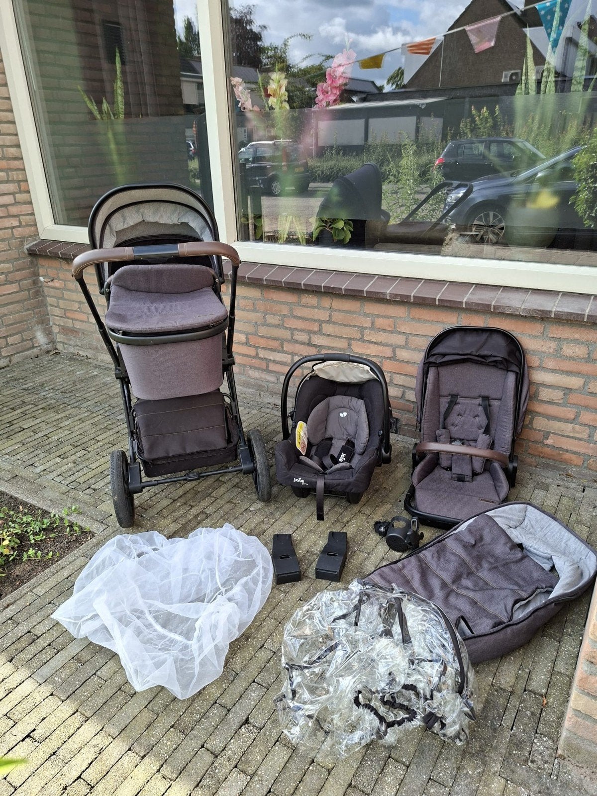 Qute Rider 3-in-1 Combi kinderwagen, Ophalen, Gebruikt, Overige merken