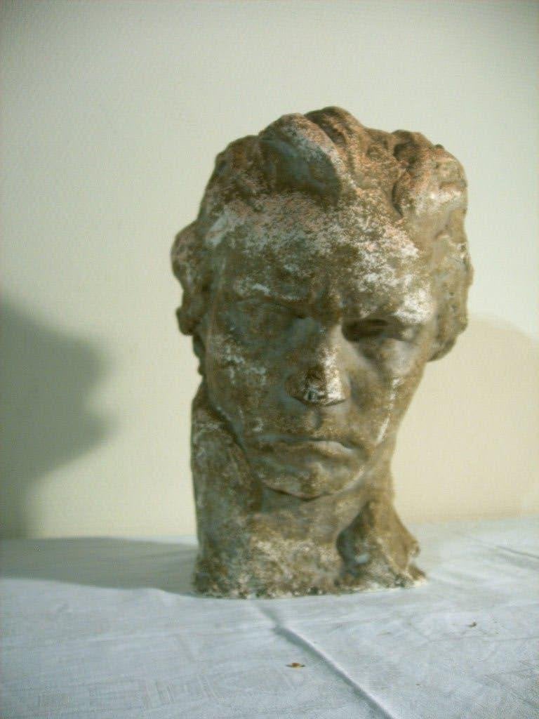 Buste van Beethoven, Antiek en Kunst, Ophalen of Verzenden