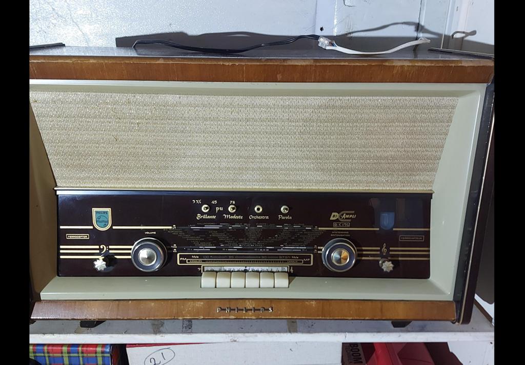 PHILIPS LAMPEN RADIO, Antiek en Kunst, Antiek | Tv's en Audio, Ophalen