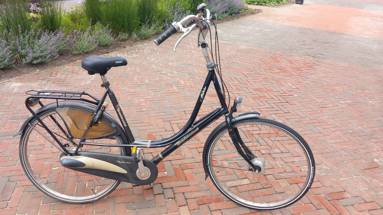 Batavus stabilo damesfiets 28 inch 62 cm, Gebruikt, Versnellingen, Batavus, Trommelrem