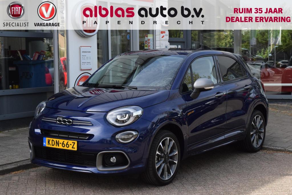 Fiat 500 X 1.5 Hybrid Sport|ACC|Cam.|Carplay|, Auto's, Fiat, Bedrijf, Te koop, 500X, ABS, Achteruitrijcamera, Adaptive Cruise Control