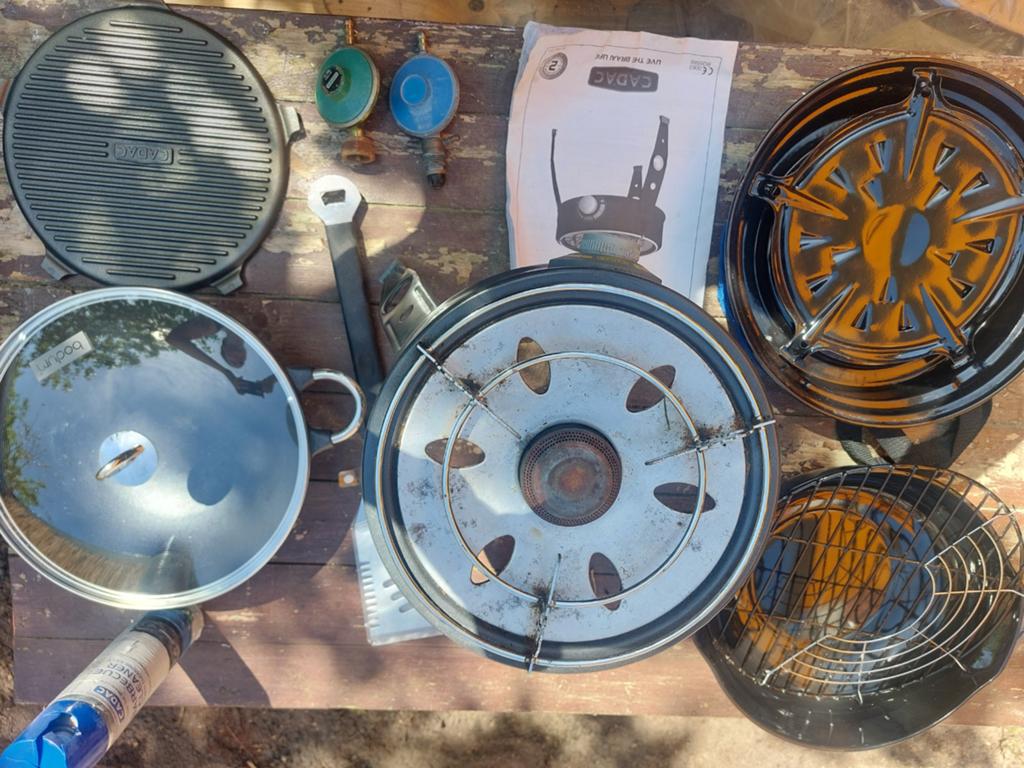 Gasbarbecue Cadac, Tuin en Terras, Gasbarbecues, Ophalen, Gebruikt, Cadac safari chef