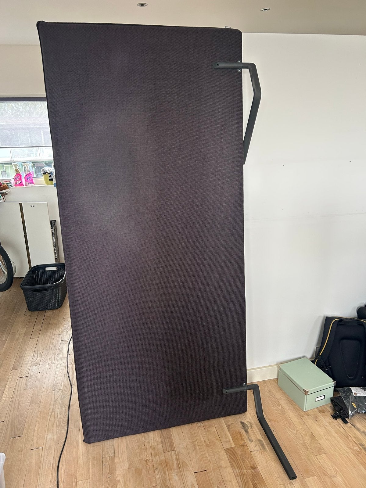 Gratis af te halen: Hoofdbord Auping bed 90x204, Ophalen, Gebruikt, 90 cm, Eenpersoons
