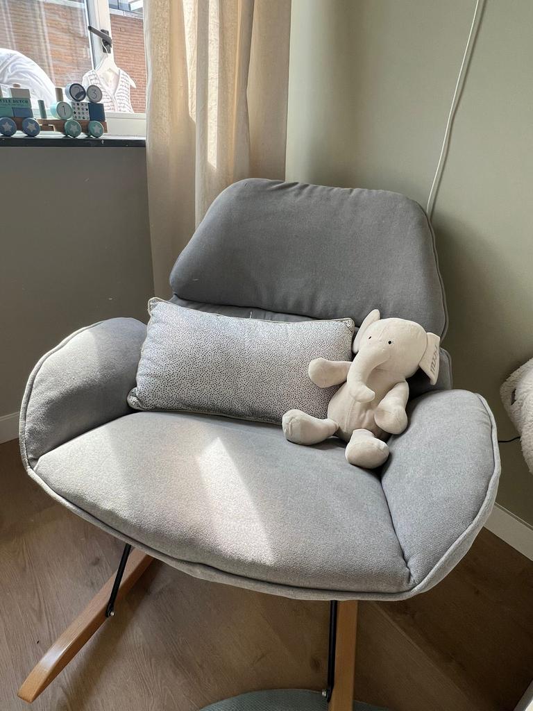 Schommelstoel (Childhome Rocking Lounge), Ophalen, Wit, Zo goed als nieuw, Eén