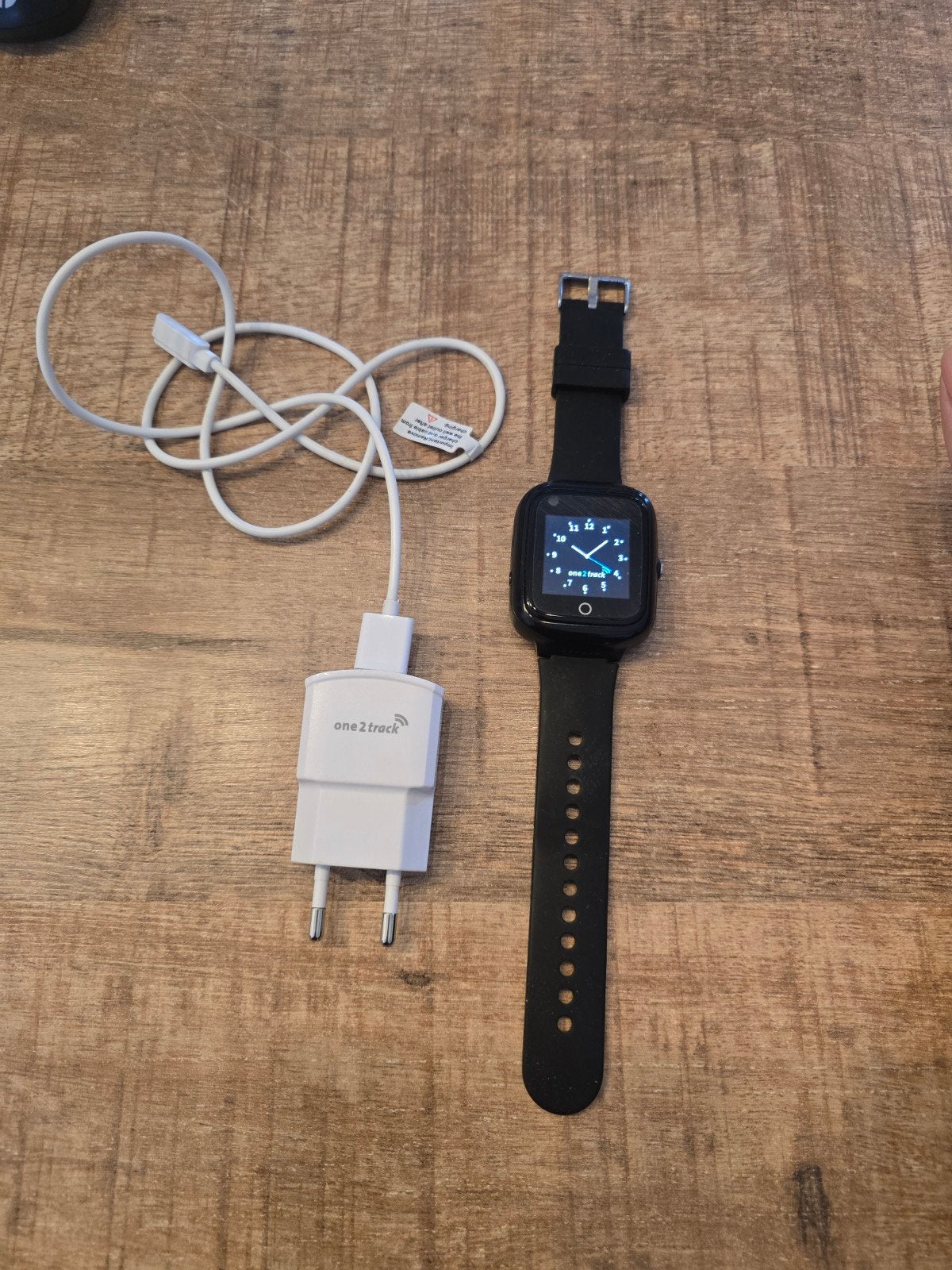 One2track Connect Neo Horloge - Zwart, Ophalen of Verzenden, Zo goed als nieuw, Zwart, Jongen of Meisje