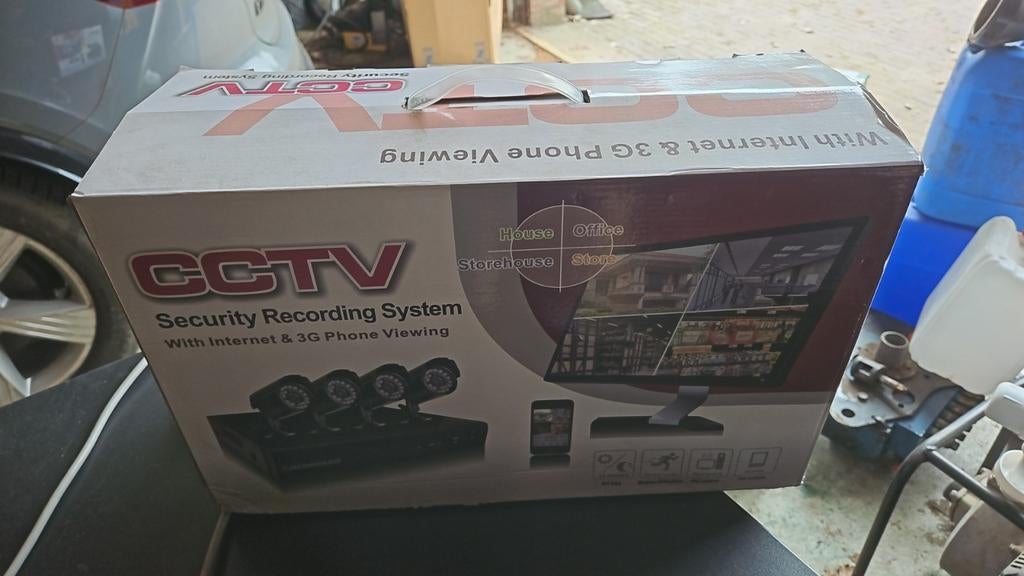 Nieuwe cctv camerabewakingsset, Ophalen of Verzenden, Nieuw