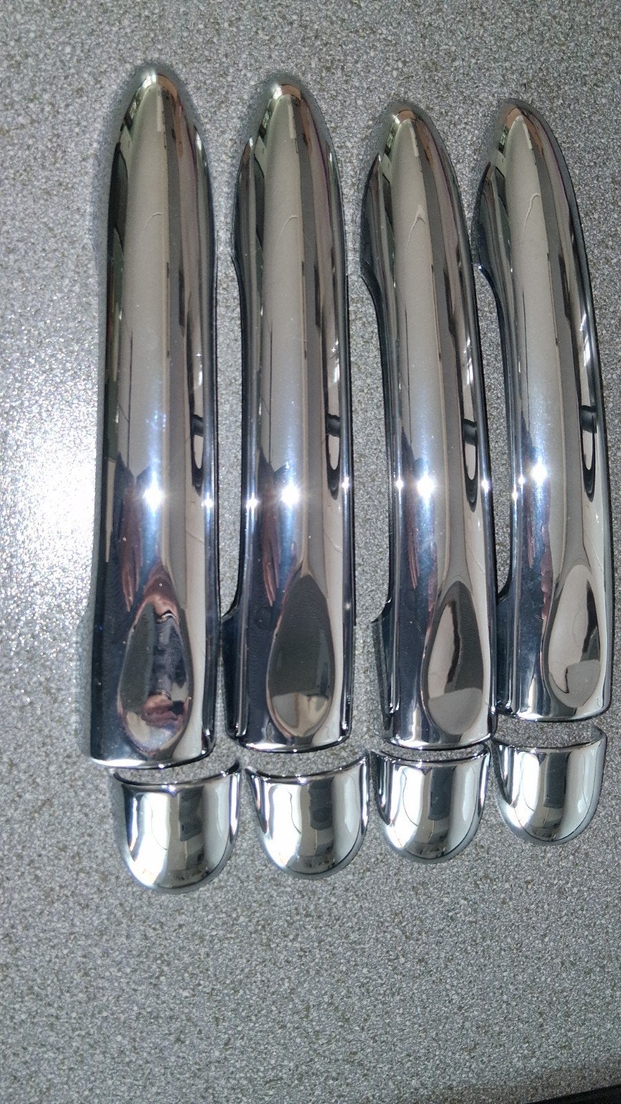 Set van 4 Chromen Deurcovers renault captur vorig model, Ophalen of Verzenden, Nieuw