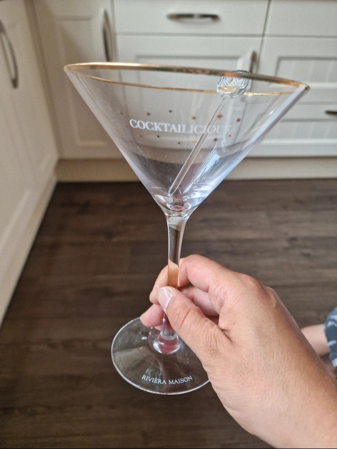 Riviera Maison Cocktailglazen - Set van 4, Nieuw, Ophalen of Verzenden, Riviera Maison, Glas