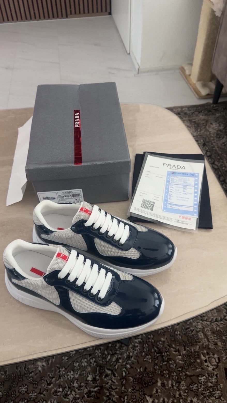 Prada cup 41, Ophalen, Blauw, Overige typen, Nieuw