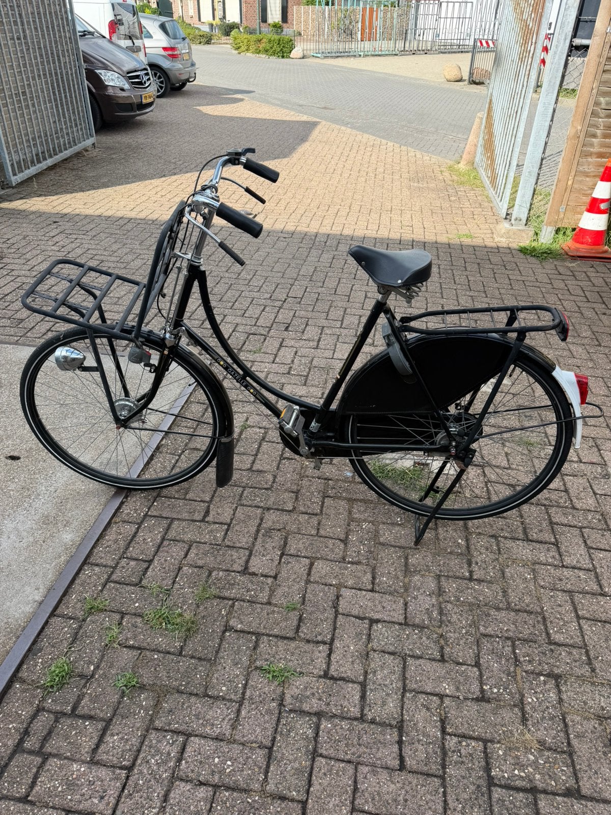 Gazelle trommelrem stangenrem 3, 55 tot 59 cm, Ophalen, Trommelrem