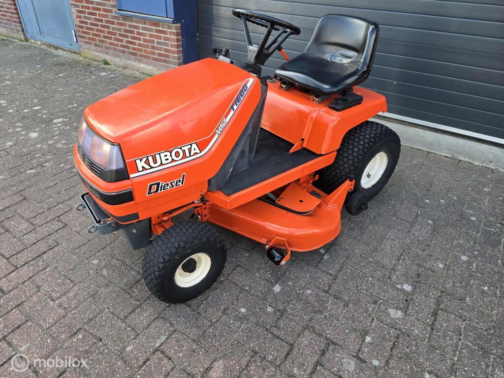 Zitmaaier  kubota  t 1600 diesel hydro, Ophalen, Zo goed als nieuw, Mulchfunctie
