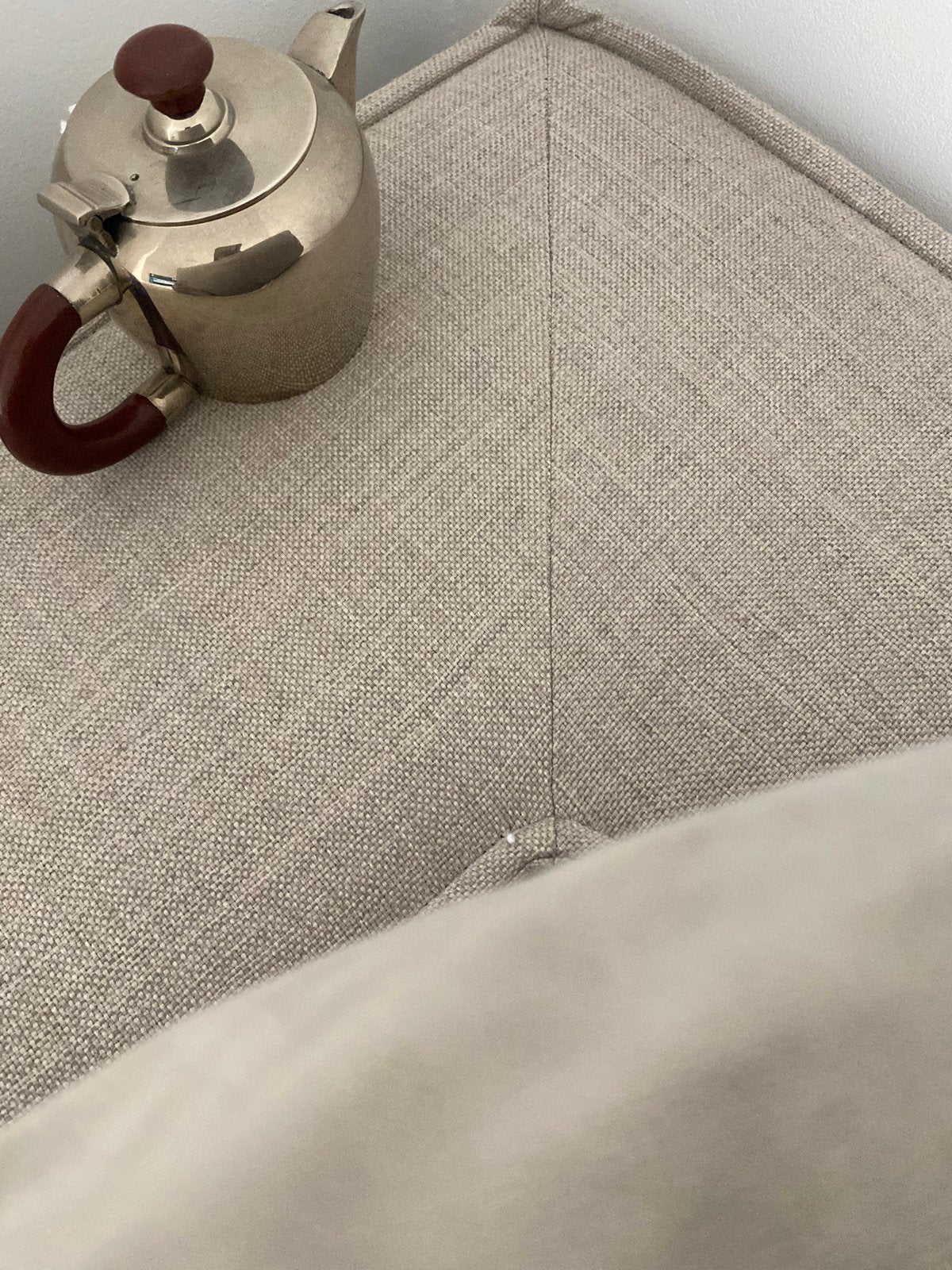 Vintage theepot met bakelieten handvat, Ophalen of Verzenden