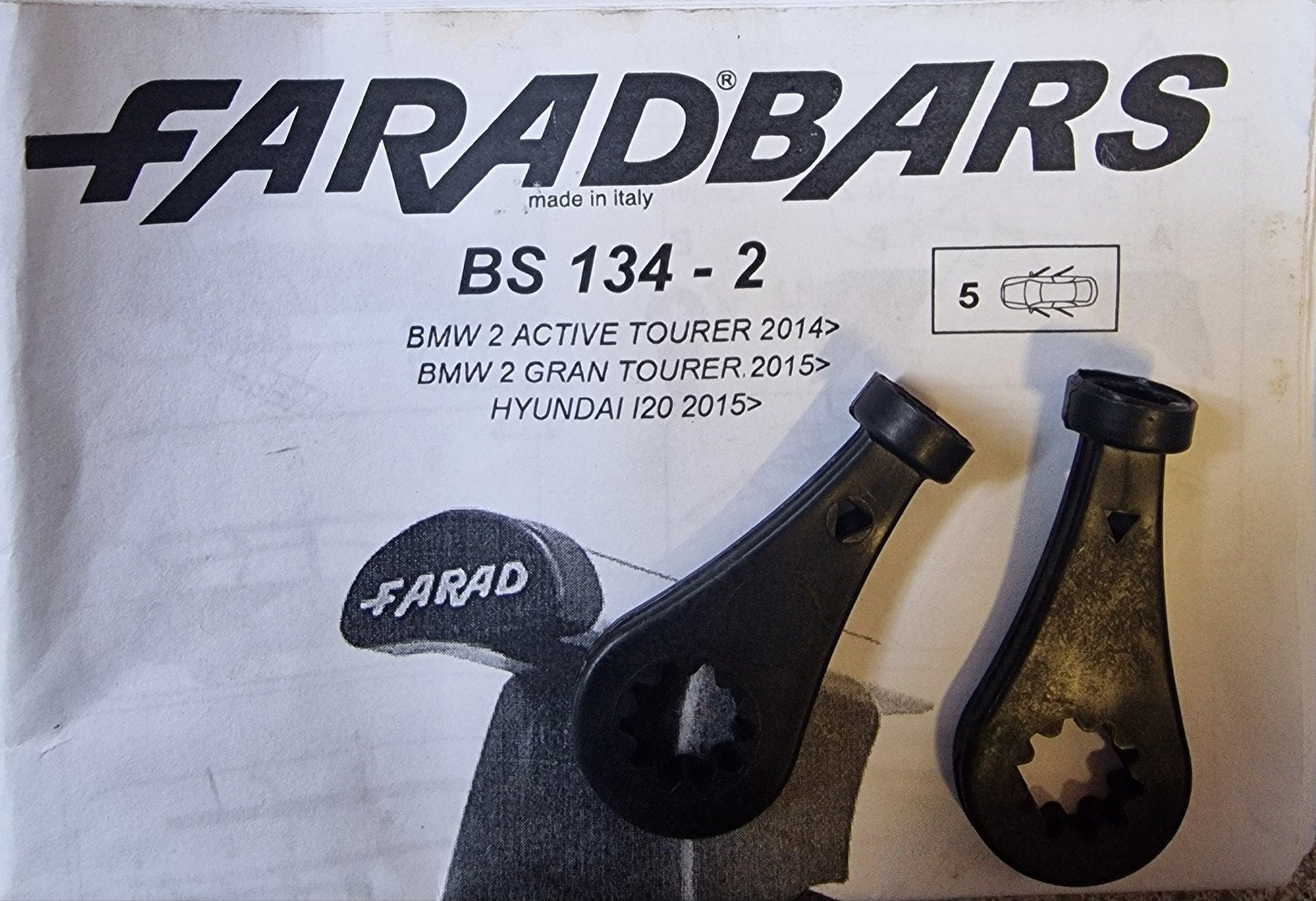 Farad Bars BS 134-2 Dakdragers voor BMW en Hyundai, Ophalen of Verzenden