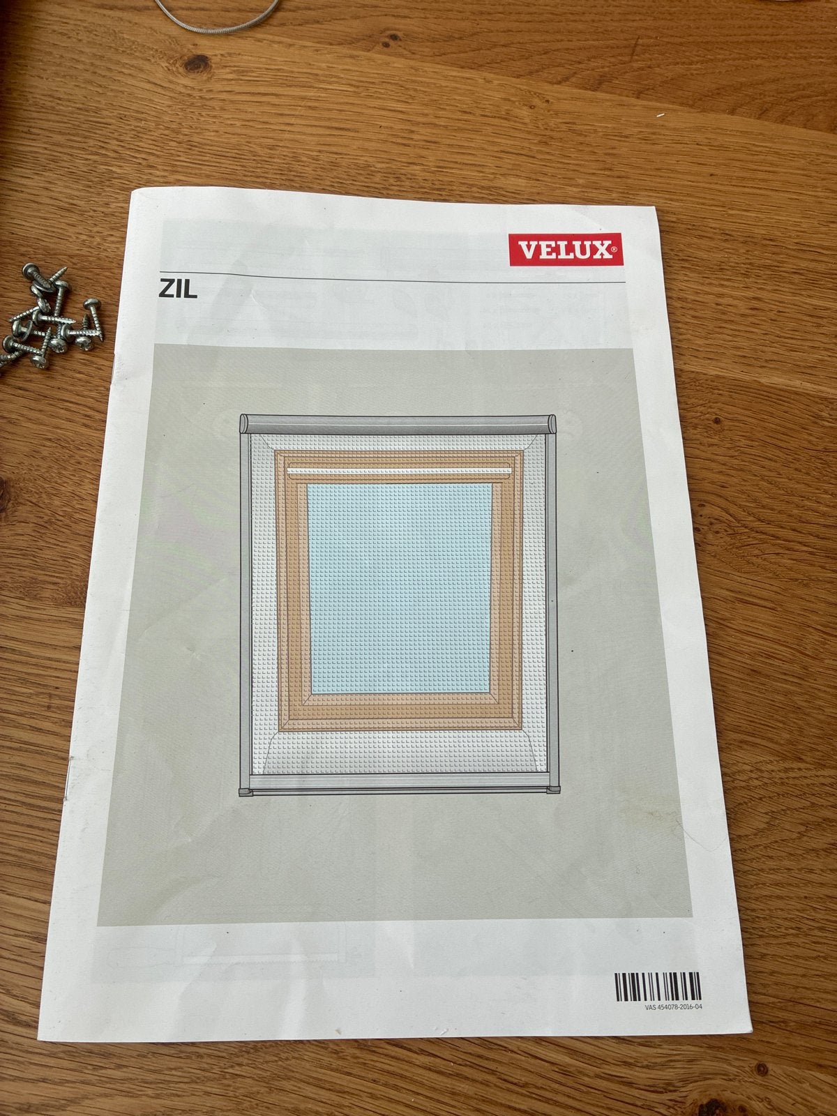 Originele VELUX insectenhor ZIL (maatcode 304 / M04 / MK04, Ophalen, Gebruikt, Minder dan 80 cm, Hordeur
