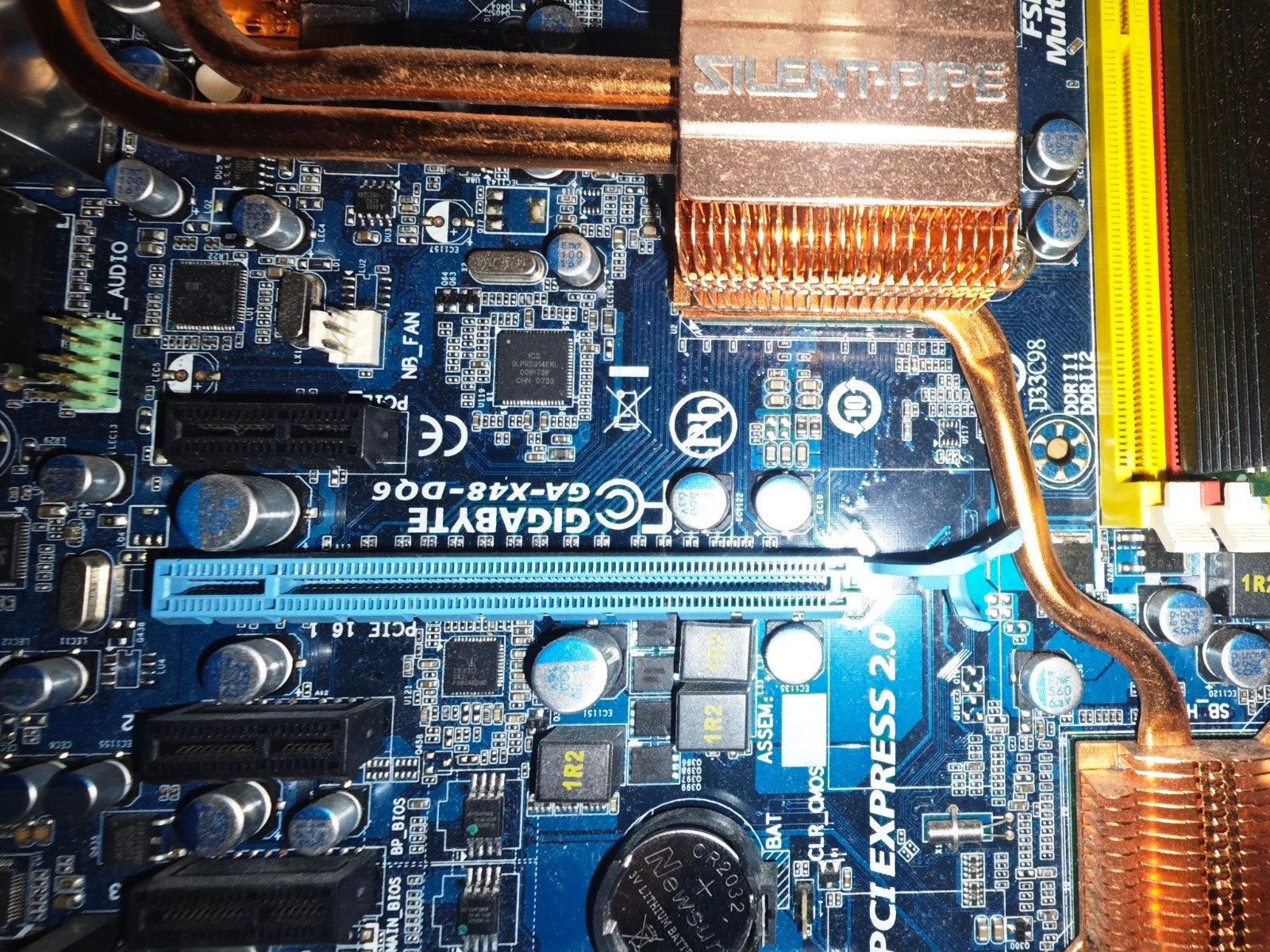 Oude High-End X48 DQ6 Core 2 DUO E8500 Retro Gaming Setup, Gebruikt, Gigabyte, Onbekend, Ophalen of Verzenden