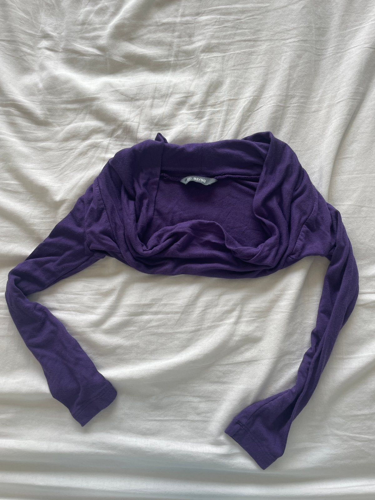 Paarse Bolero Maat 92/98, Kinderen en Baby's, Ophalen, Gebruikt, Meisje, Overige typen