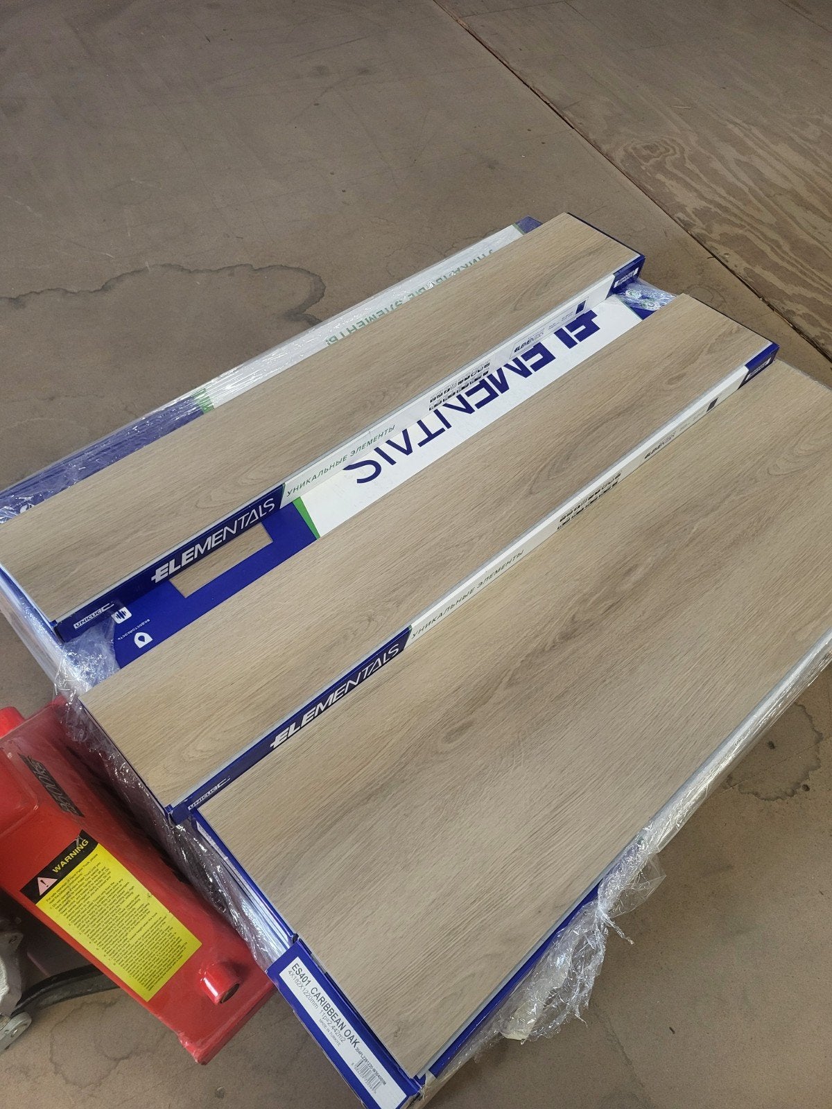 Restpartij: Pvc Vloer Klik 41 m2 (Nieuw), Ophalen of Verzenden, Nieuw, 75 m² of meer, Laminaat