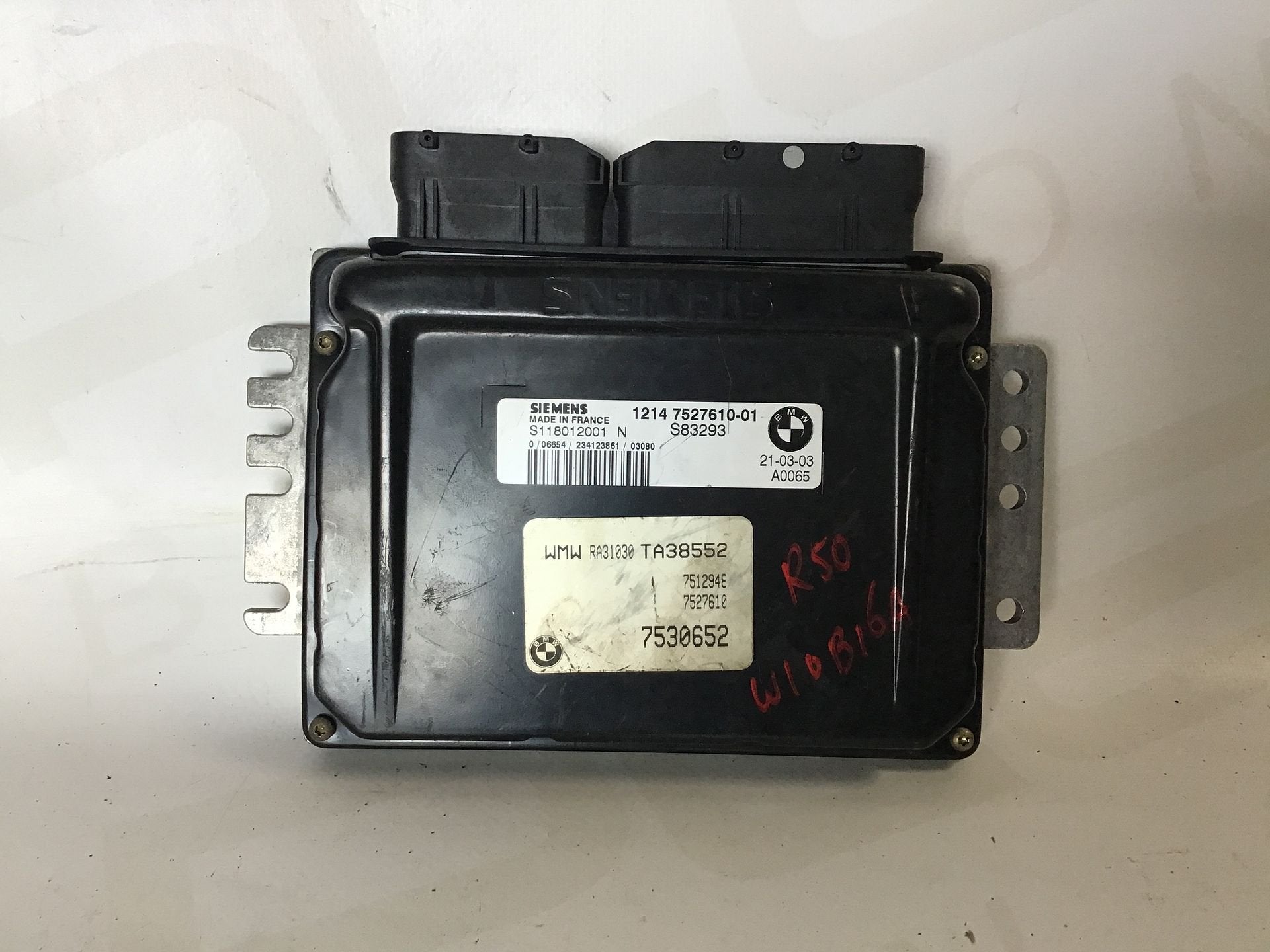 Computer motormanagement W10B16A MINI R50 7530652, Gebruikt, -, -, Ophalen of Verzenden