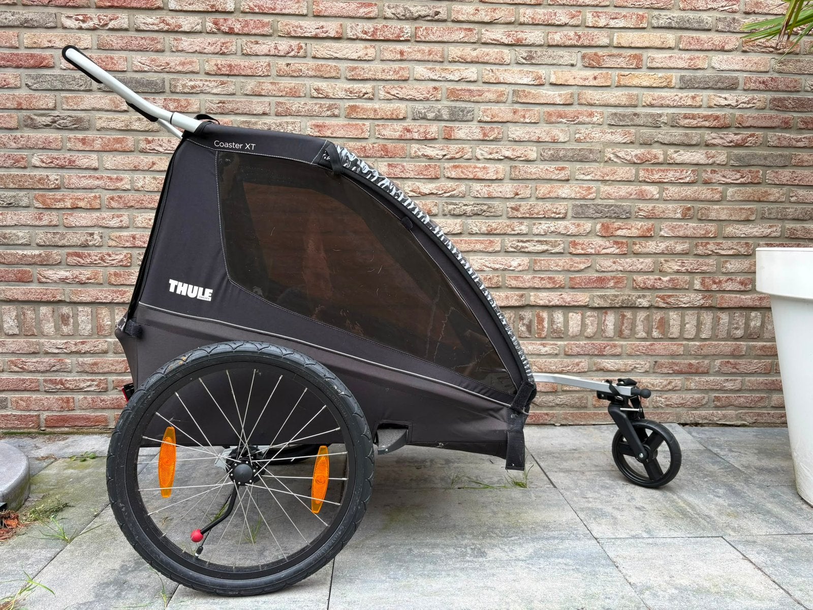 Thule coaster xt fietskar met infant sling, Ophalen, Zo goed als nieuw