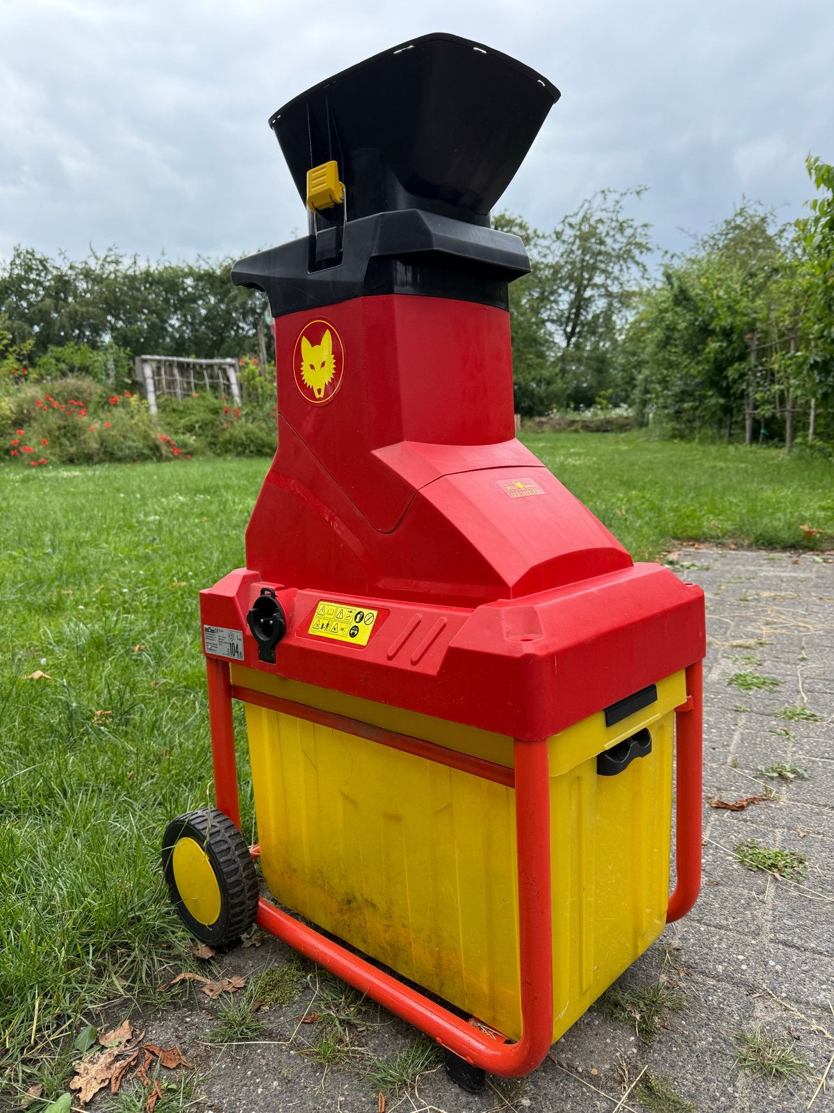 Elektrische hakselaar, Wolf Garten SDE 2800 EVO, Tuin en Terras, Hakselaars, Ophalen, Gebruikt, WOLF-Garten, Met opvangbak
