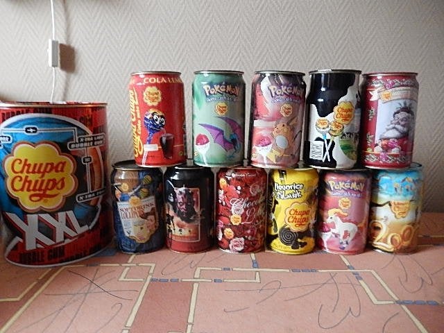 chupa chups blikken compl.verzameling, Ophalen, Gebruikt, Overige
