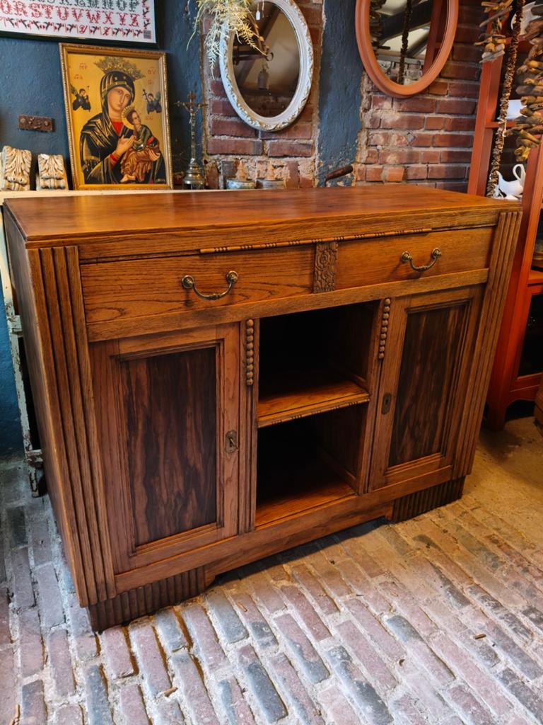 Art Deco dressoir ca. 1920-1930, Ophalen, Gebruikt, 25 tot 50 cm, 100 tot 150 cm