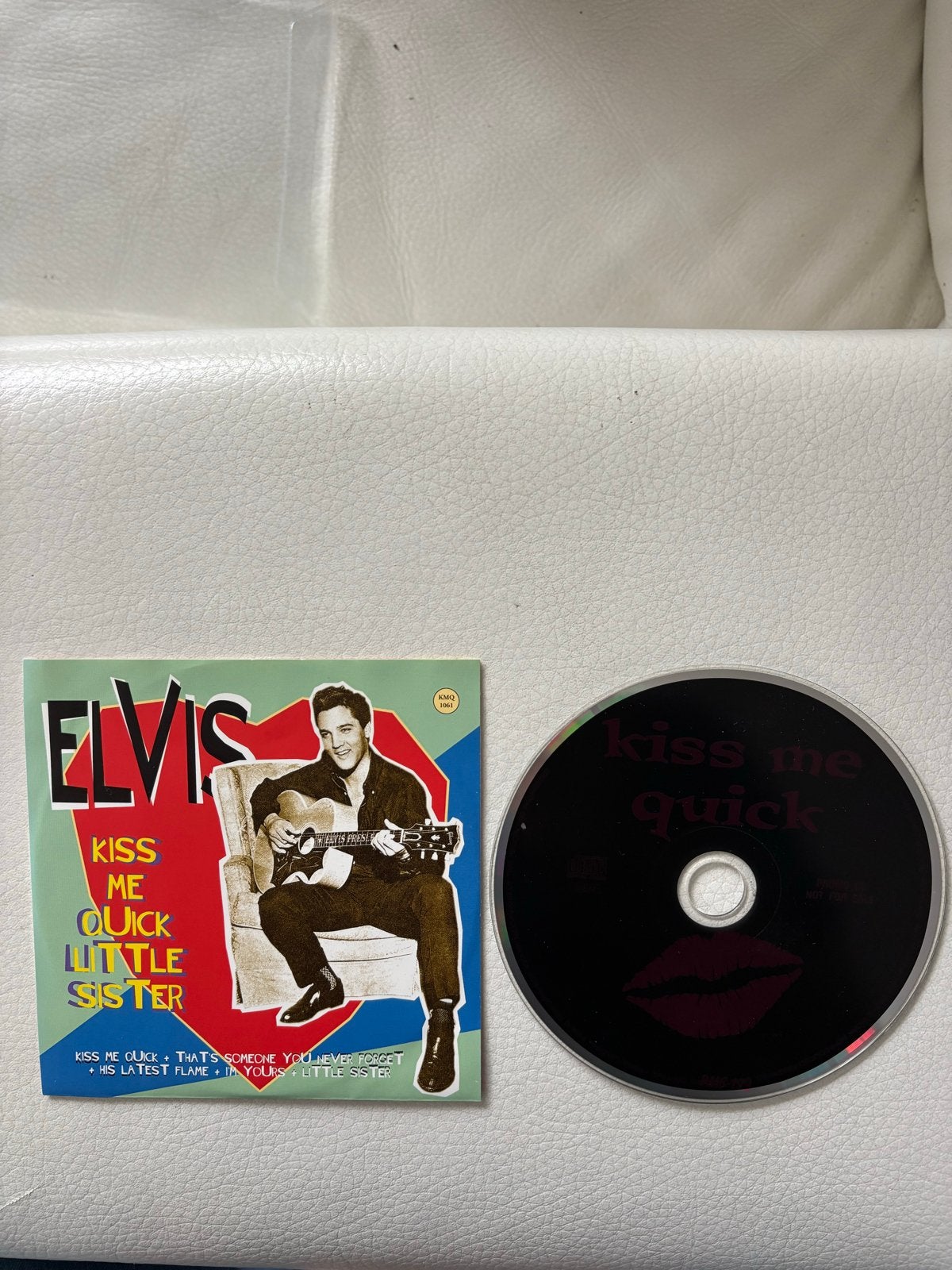 Elvis Presley - Kiss Me Quick CD (Zeldzaam, Kartonnen Hoesje, Ophalen, Zo goed als nieuw, Single, Speciale editie
