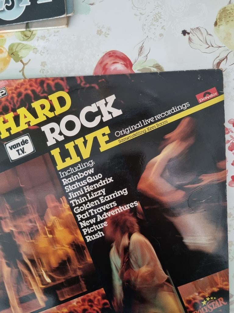 Hard rock live Langspeelplaat dubbel lp, Cd's en Dvd's, Vinyl | Hardrock en Metal, Ophalen of Verzenden, Gebruikt