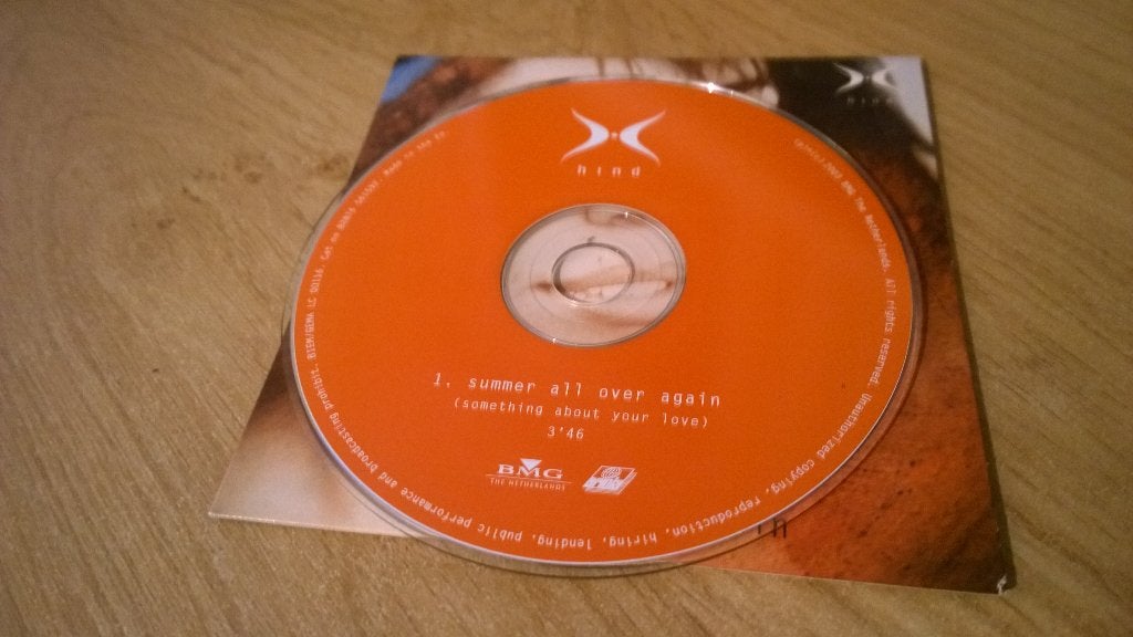 Hind ‎– summer all over again  cardboard sleeve, Ophalen, Gebruikt, Pop