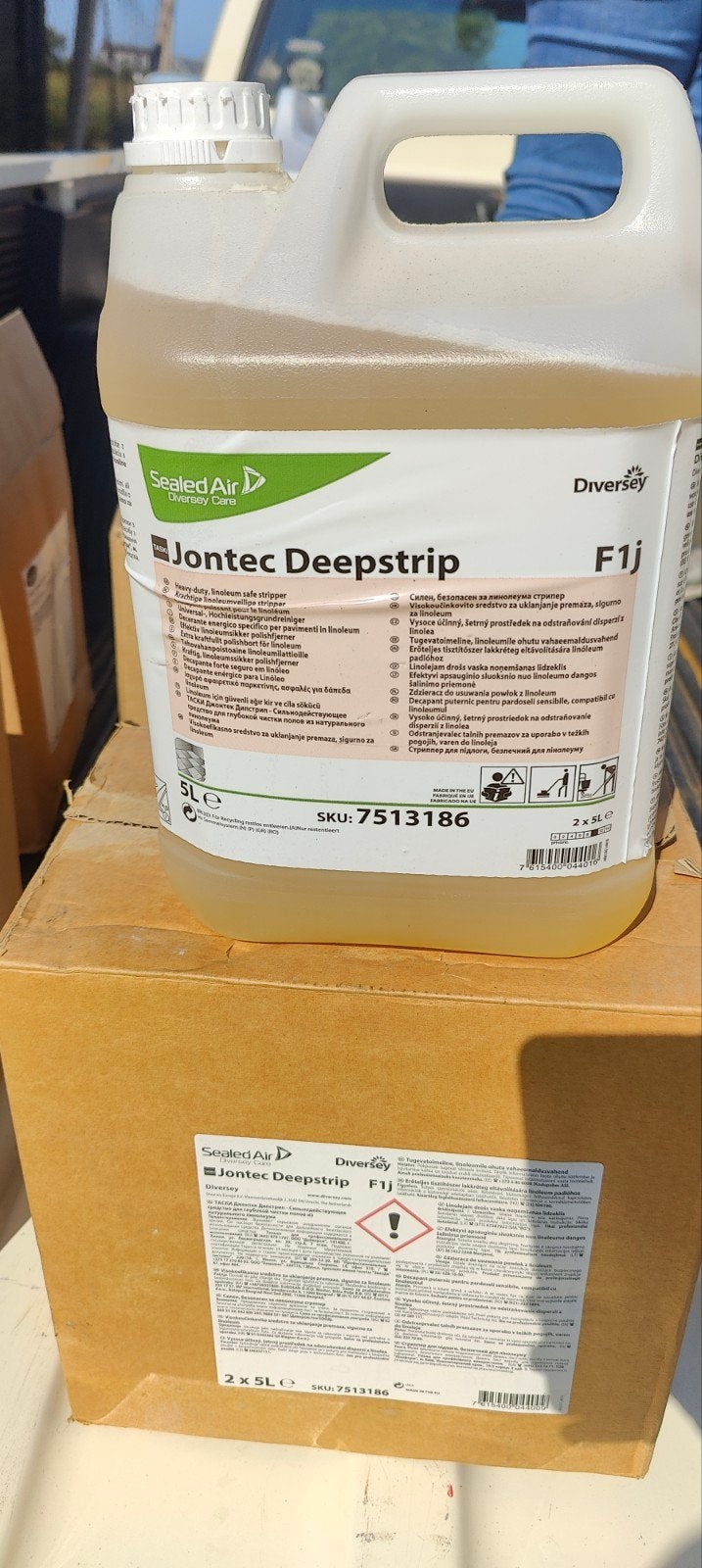 Jontec Deepstrip Vloerstripper - 5L F1J, Ophalen, Schoonmaakmiddel