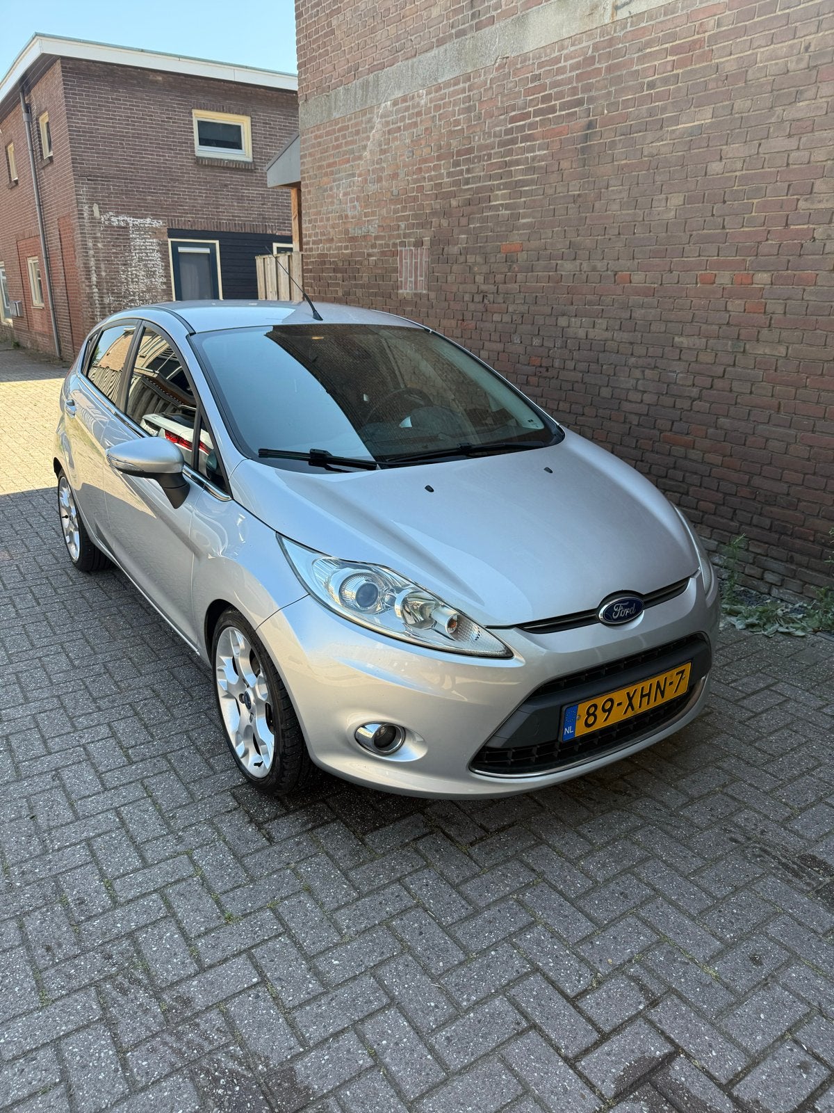 Ford Fiësta 1.6 Tdci 5DR 2012 Grijs, Voorwielaandrijving, Stof, 750 kg, 96 €/maand